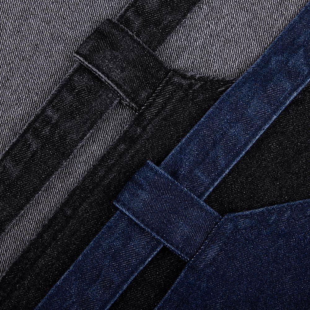 Фартук джинсовый E2, черный — изображение 8