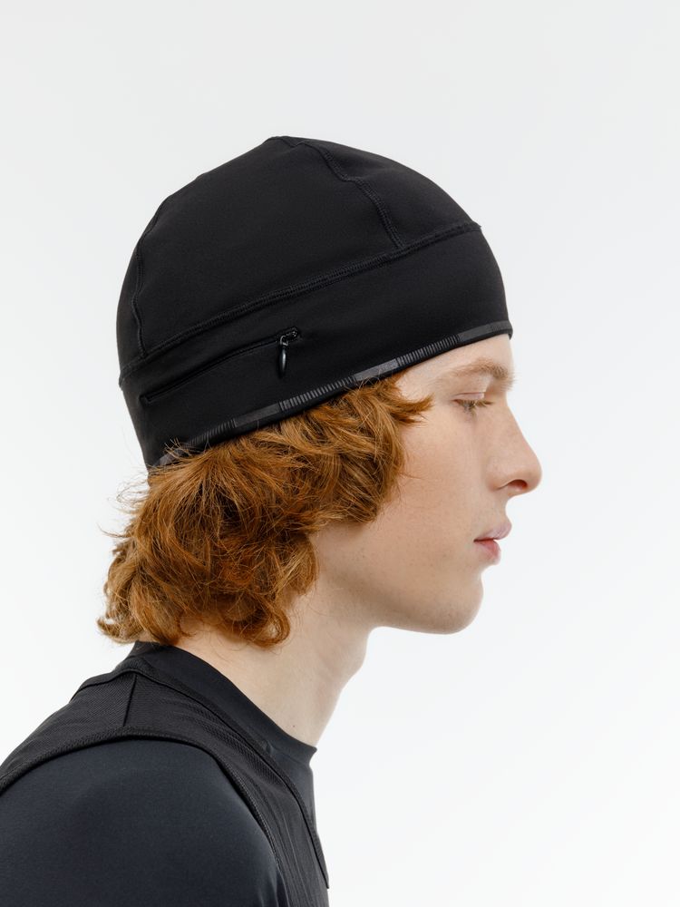 Спортивная шапка утепленная Jogge, черная — изображение 12