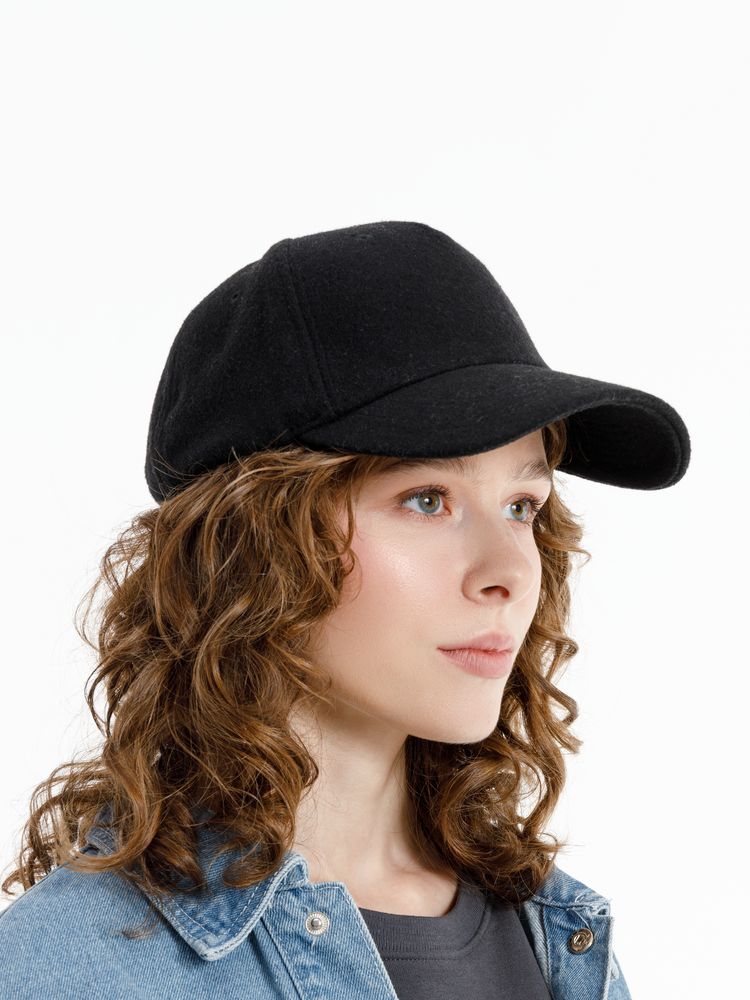 Бейсболка Woolridge, черная — изображение 11