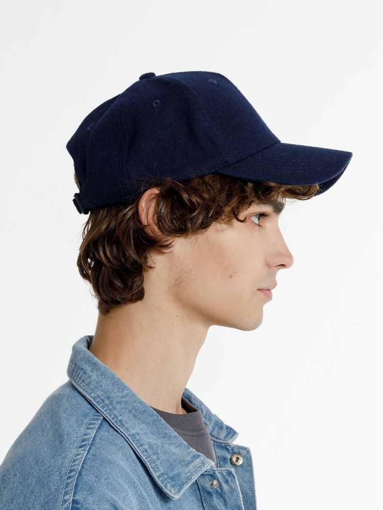 Бейсболка Woolridge, темно-синяя — изображение 8