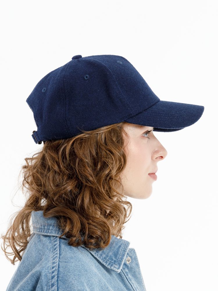 Бейсболка Woolridge, темно-синяя — изображение 12