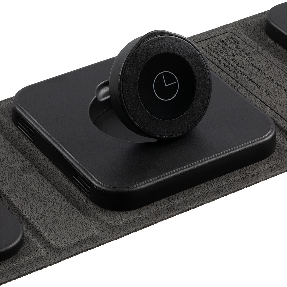 Складная станция беспроводной зарядки triFlex, черная — изображение 6