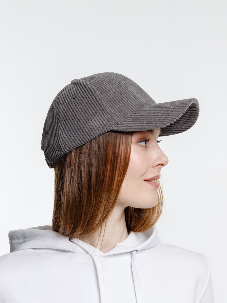 Бейсболка Soft Core, серая — изображение 12