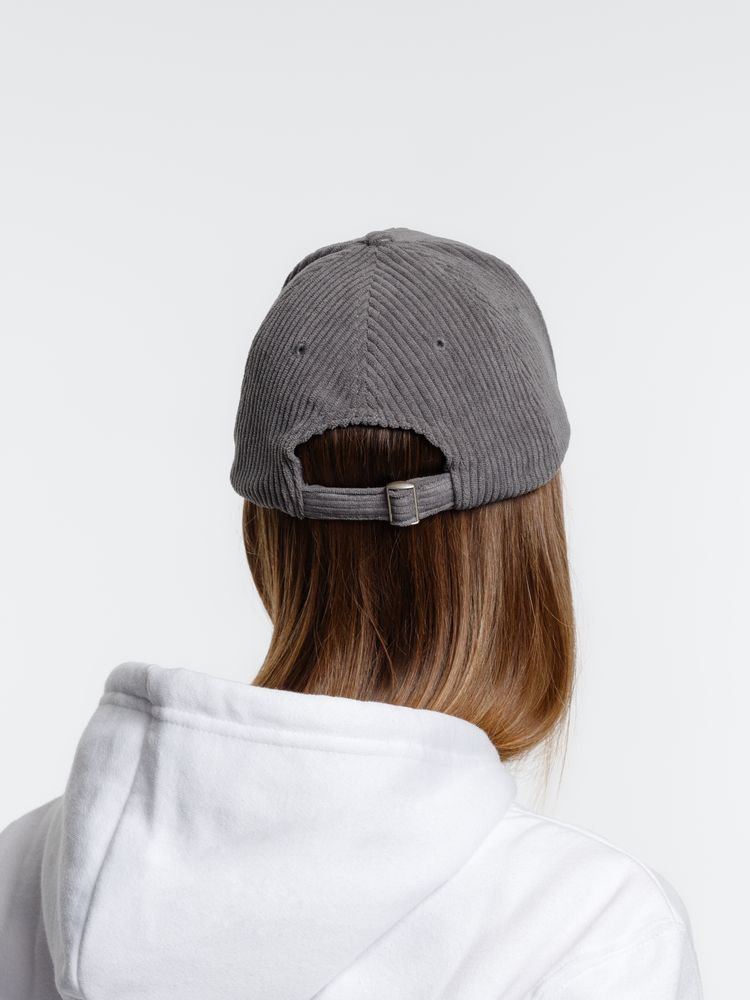 Бейсболка Soft Core, серая — изображение 13