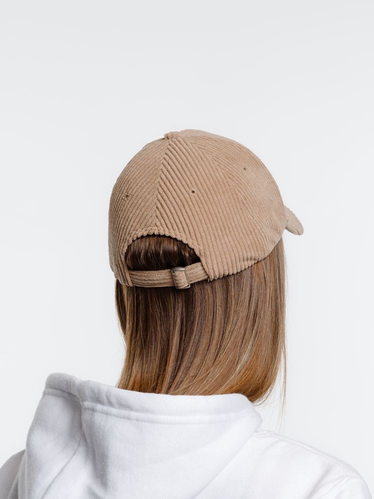 Бейсболка Soft Core, бежевая — изображение 9