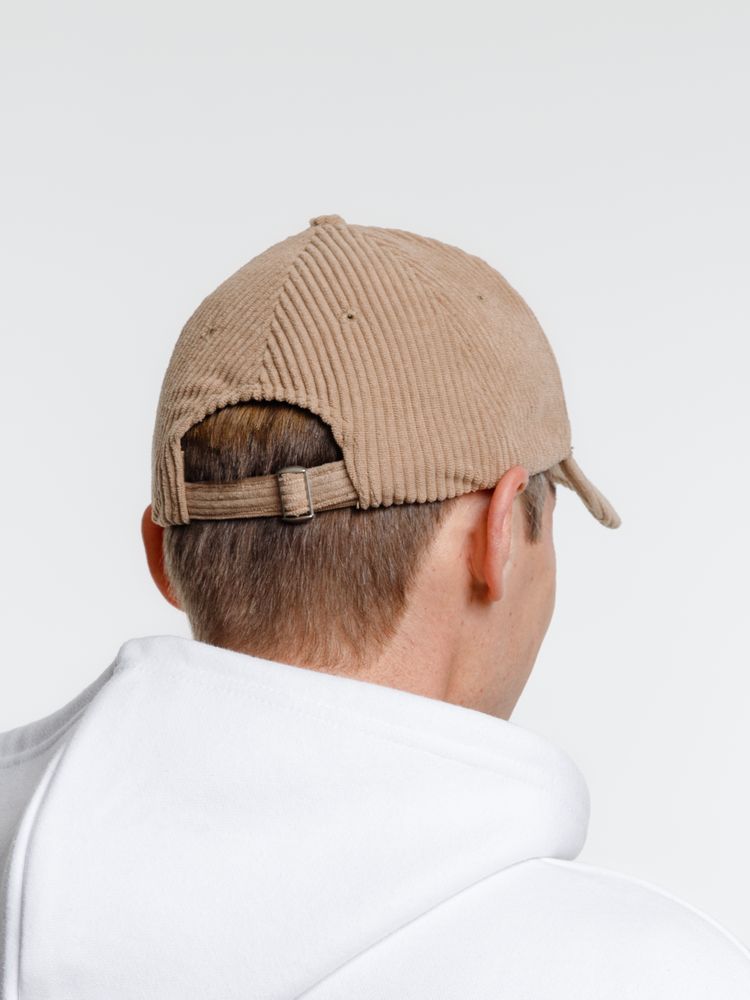 Бейсболка Soft Core, бежевая — изображение 12