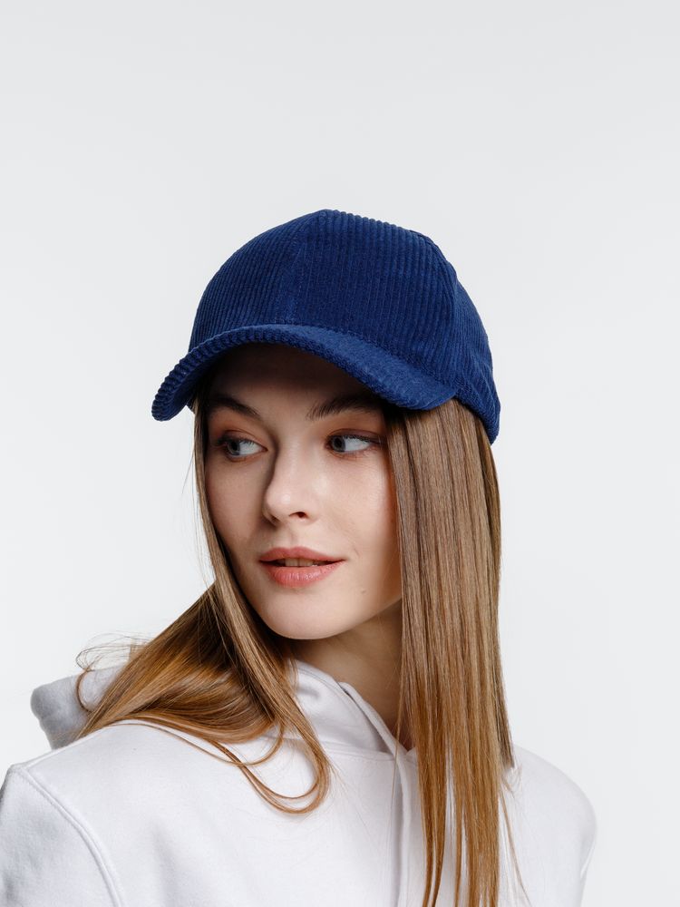 Бейсболка Soft Core, темно-синяя — изображение 10