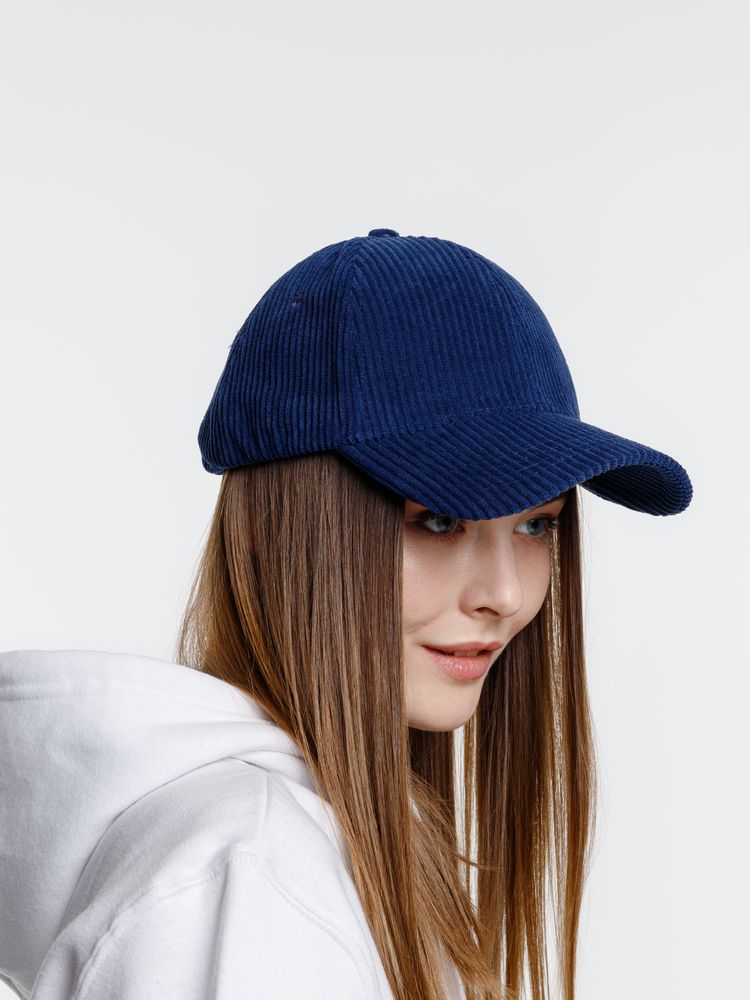 Бейсболка Soft Core, темно-синяя — изображение 11