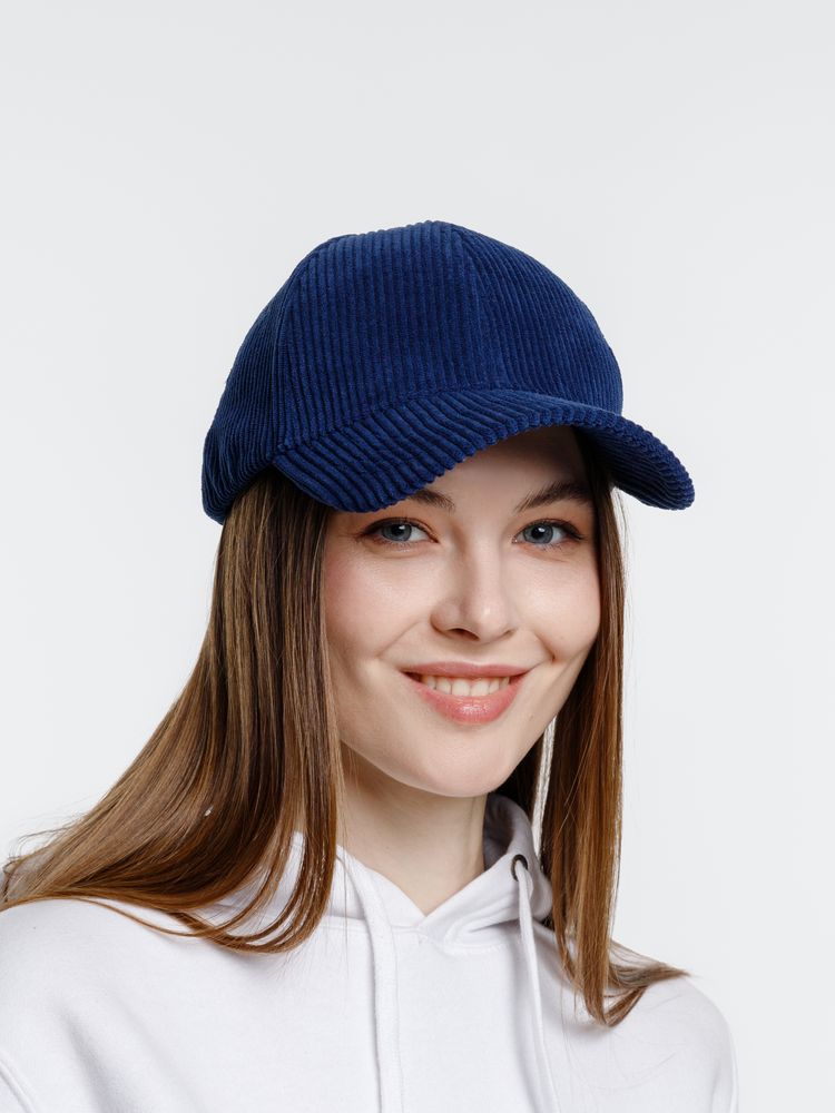 Бейсболка Soft Core, темно-синяя — изображение 9