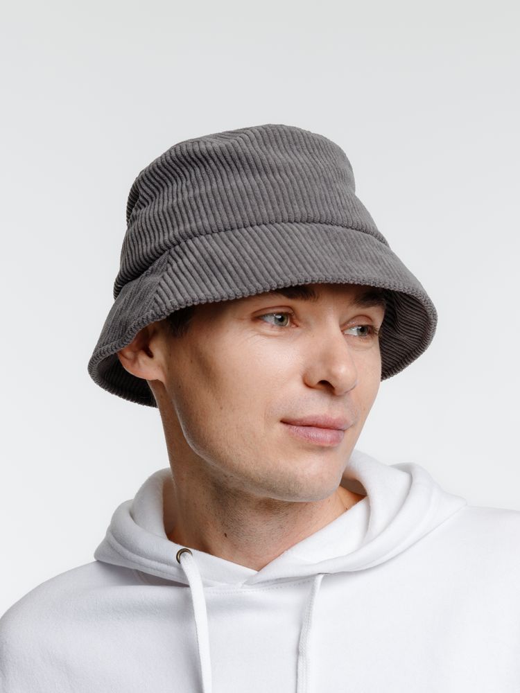 Панама Soft Core, серая — изображение 7