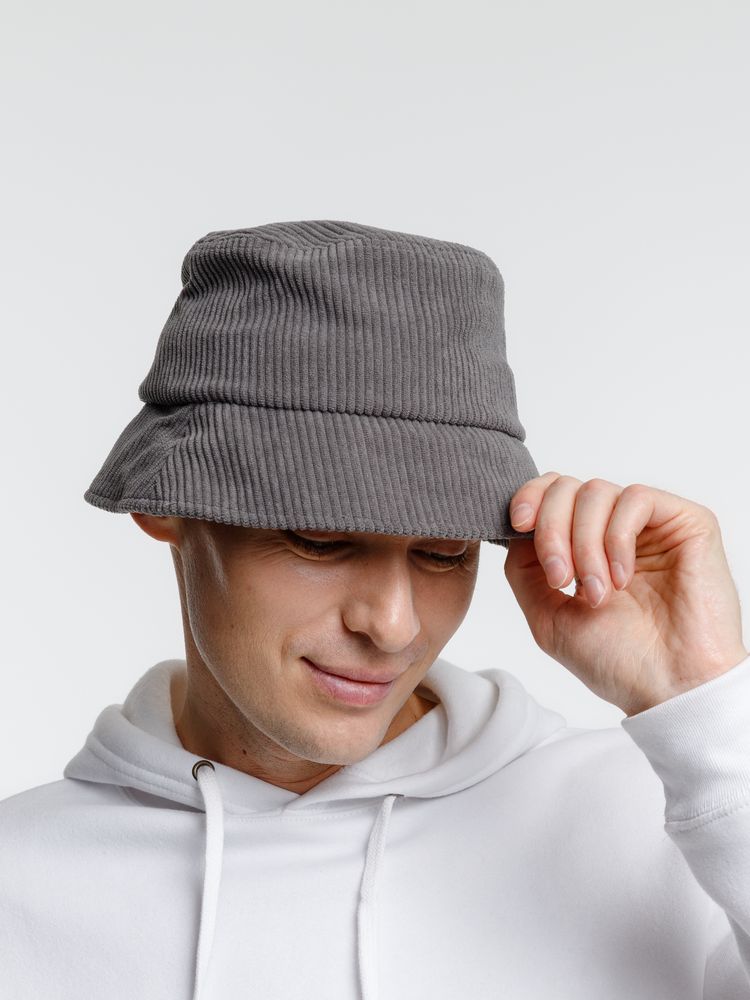 Панама Soft Core, серая — изображение 8