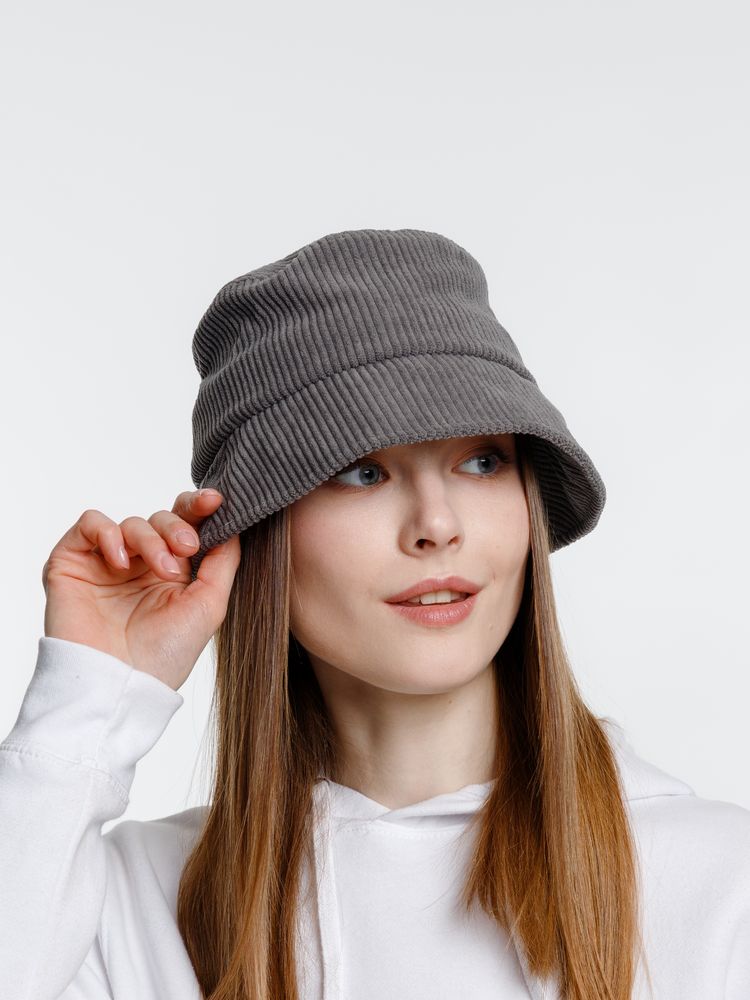 Панама Soft Core, серая — изображение 5