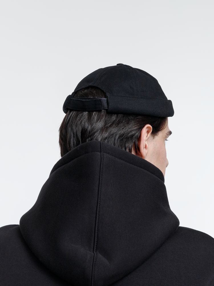 Кепка без козырька Marinero, черная — изображение 9