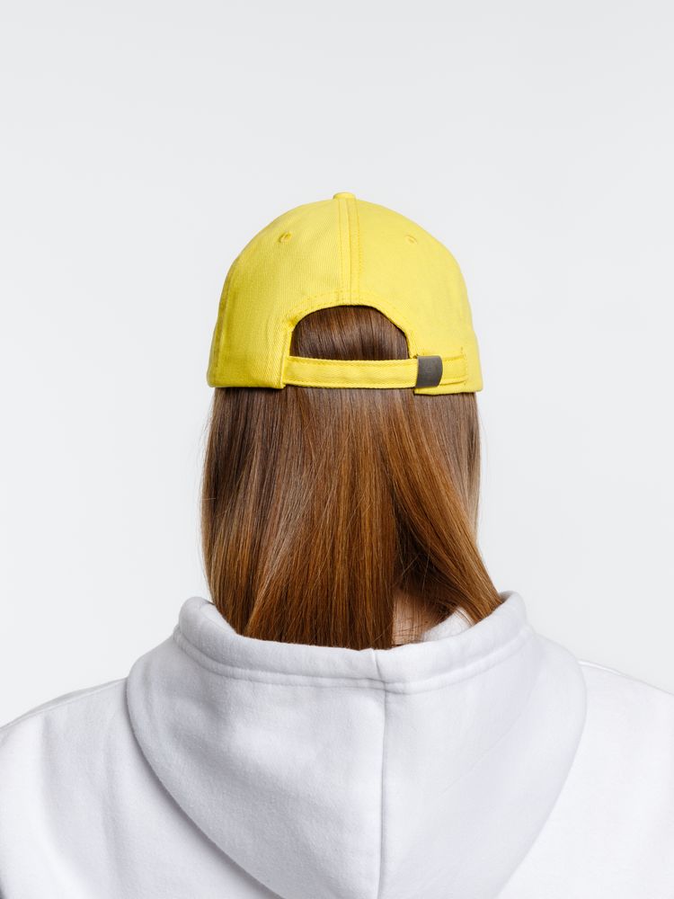 Бейсболка Spiker, желтая с белым — изображение 12