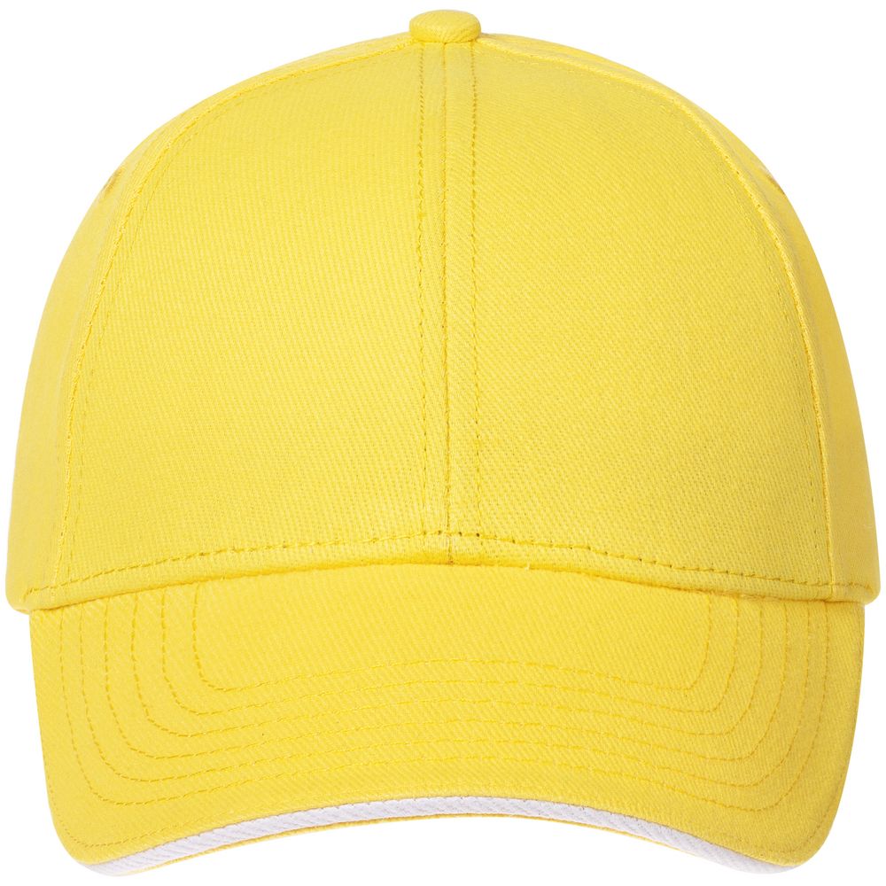 Бейсболка Spiker, желтая с белым — изображение 4