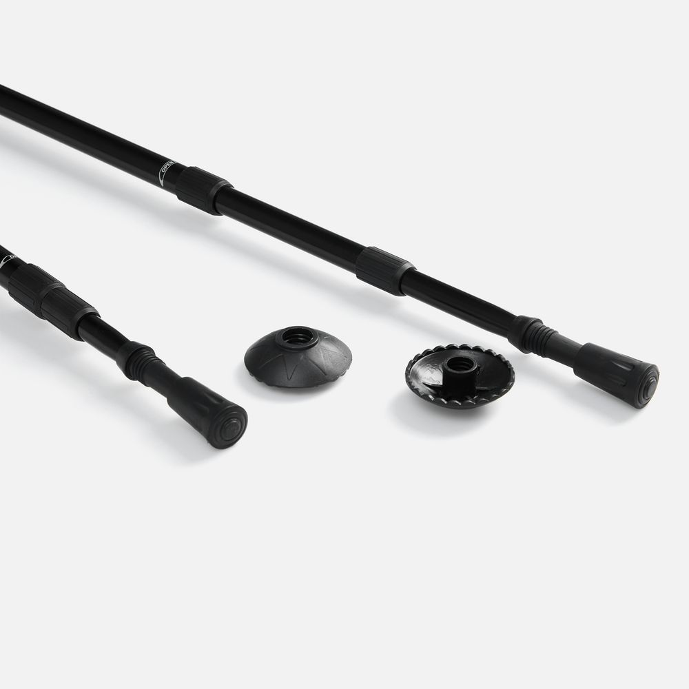 Палки для скандинавской ходьбы Trekk, черные — изображение 10