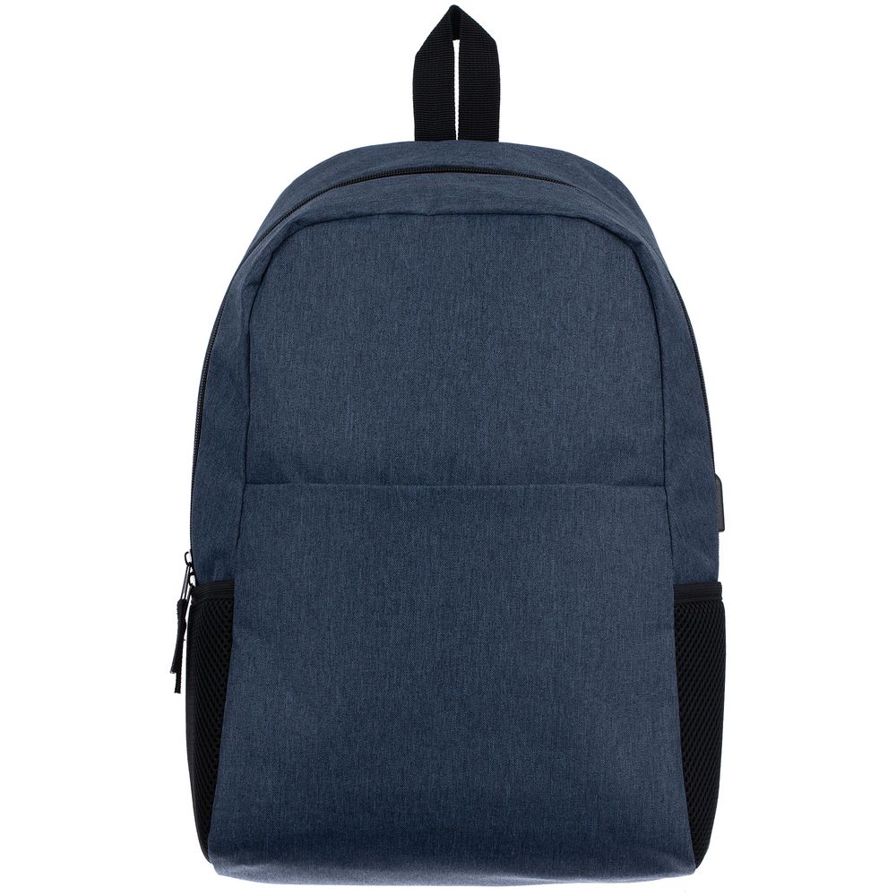 Рюкзак для ноутбука Conttori, синий меланж — изображение 4