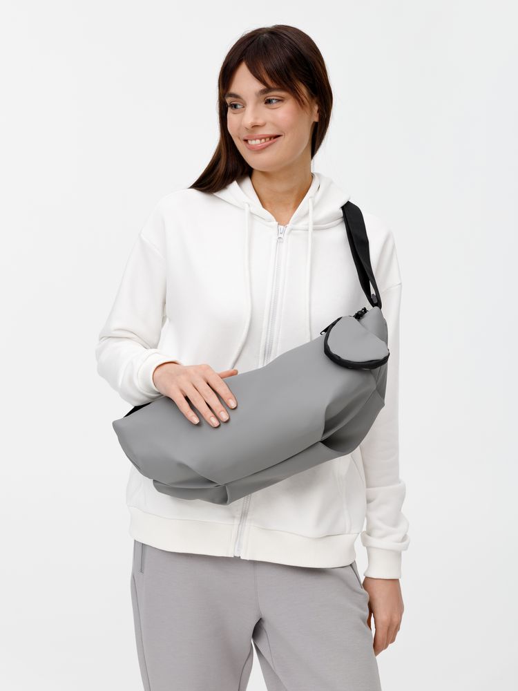 Сумка через плечо Altro, серая — изображение 8