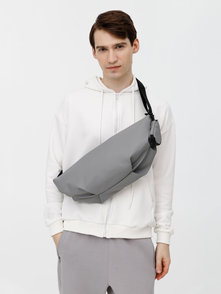 Сумка через плечо Altro, серая — изображение 10