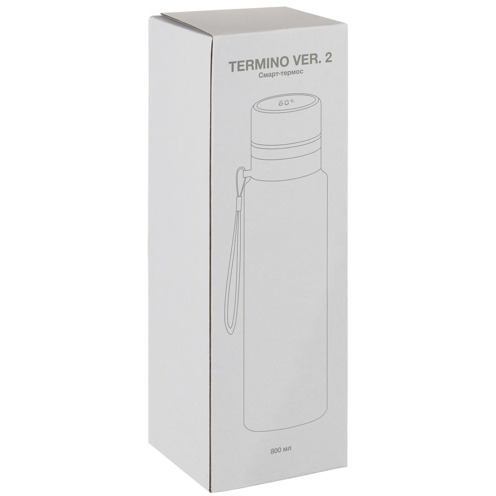 Смарт-термос Termino, ver.2, белый (молочный) — изображение 10