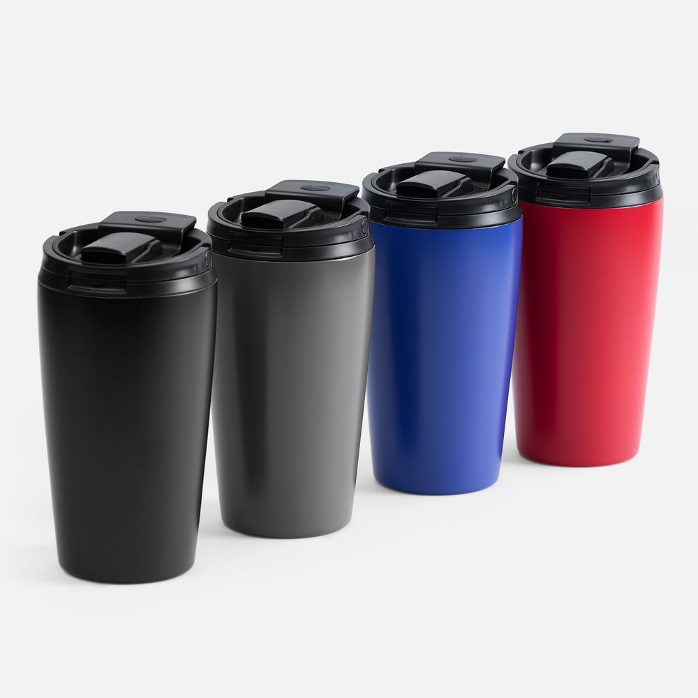 Термостакан с двумя поильниками Duetta, красный — изображение 9