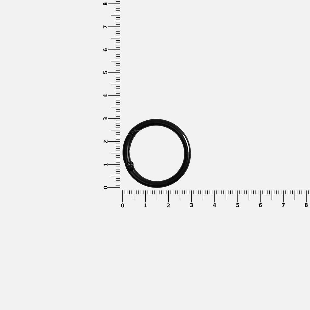 Карабин-кольцо Claus, L, черный — изображение 5