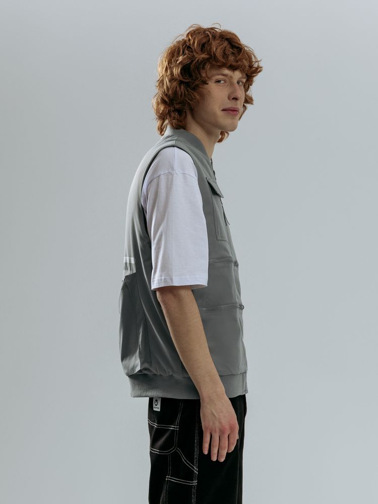 Жилет Hard Work, серый — изображение 7