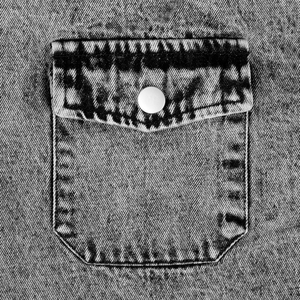 Куртка джинсовая O3, серая — изображение 8