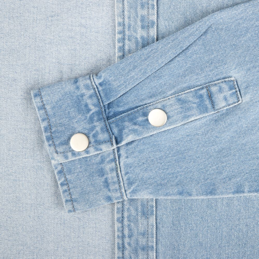 Куртка джинсовая O3, голубая — изображение 8