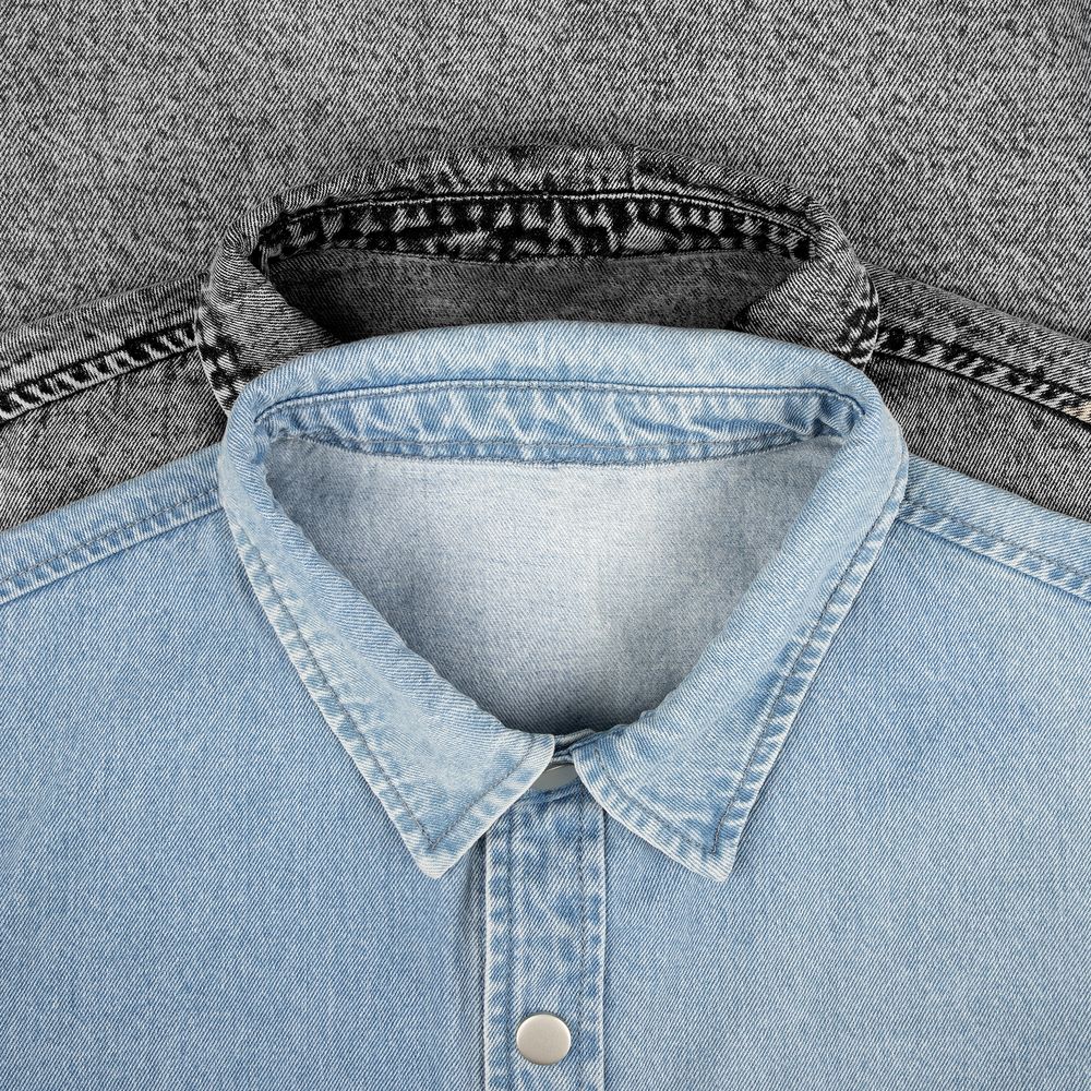 Куртка джинсовая O3, голубая — изображение 10