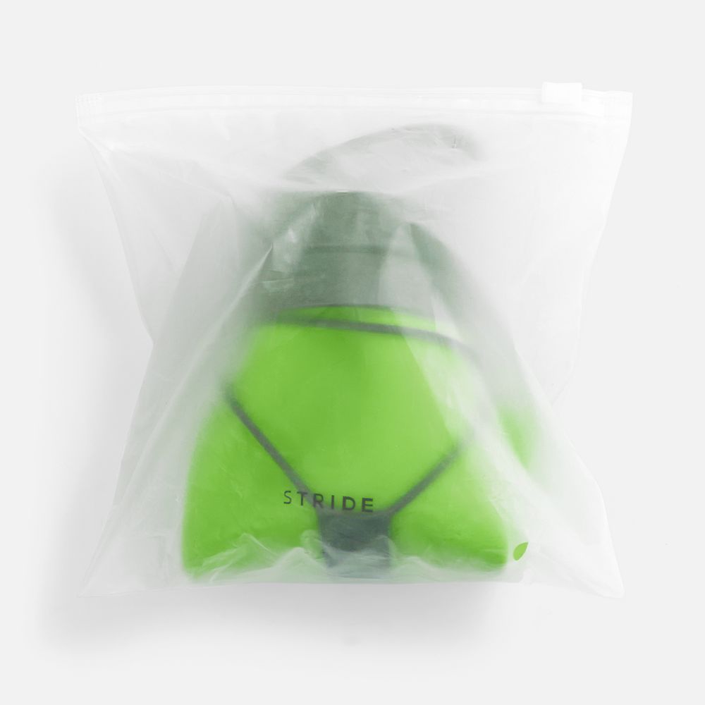 Складная бутылка для воды Langfossen, зеленое яблоко — изображение 11