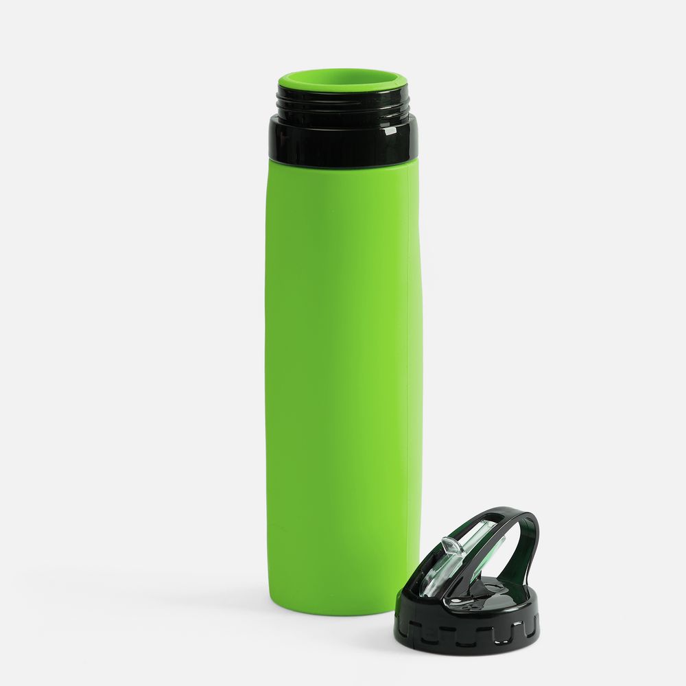 Складная бутылка для воды Langfossen, зеленое яблоко — изображение 4