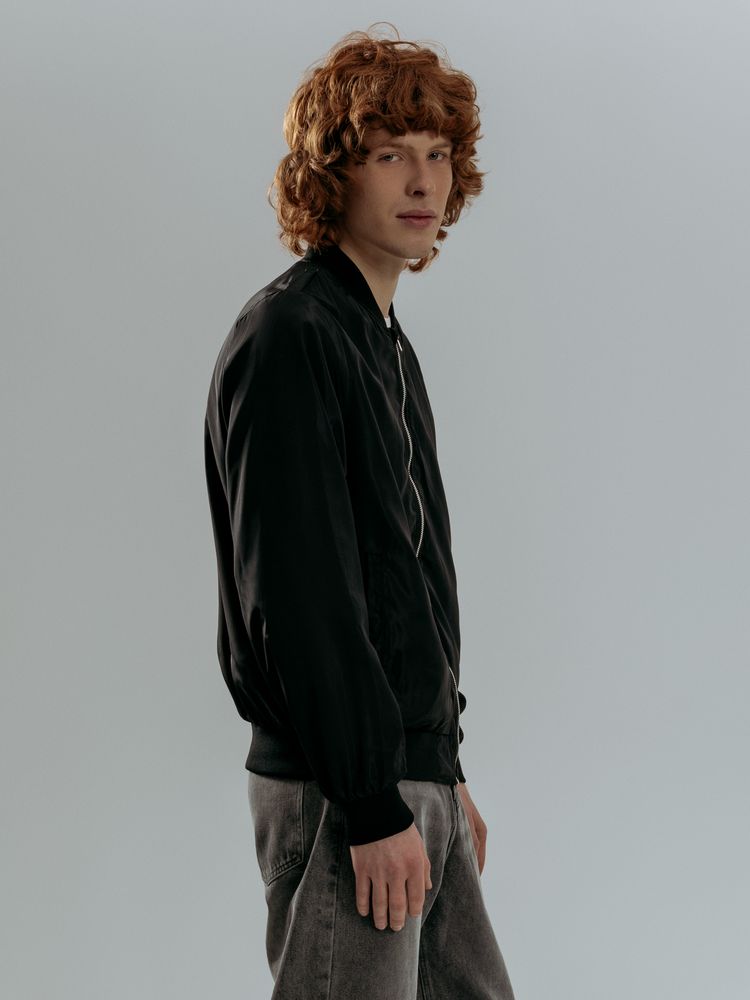 Бомбер Wigton, черный — изображение 16