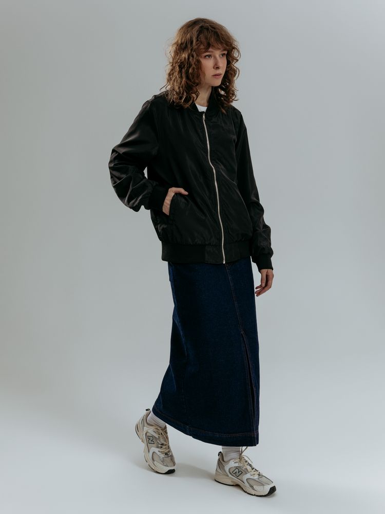 Бомбер Wigton, черный — изображение 13