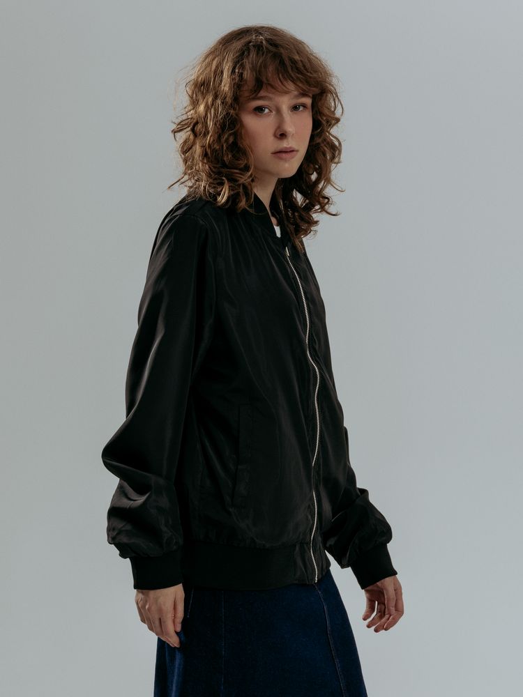 Бомбер Wigton, черный — изображение 11