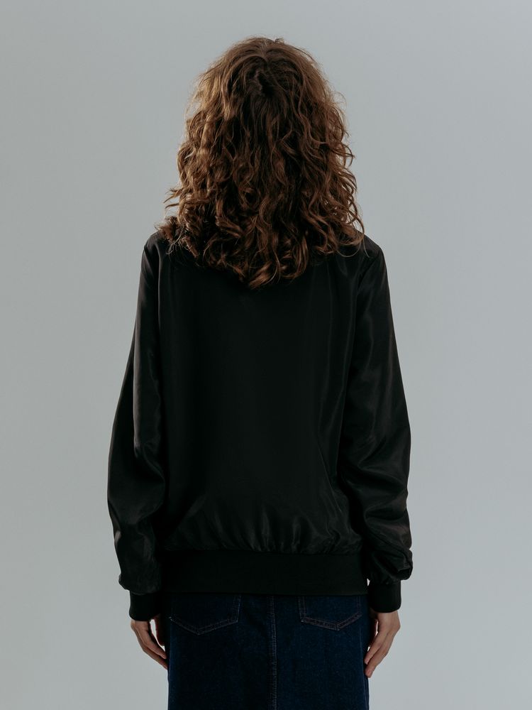 Бомбер Wigton, черный — изображение 12