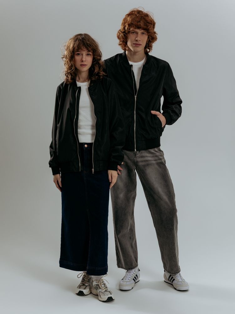 Бомбер Wigton, черный — изображение 18