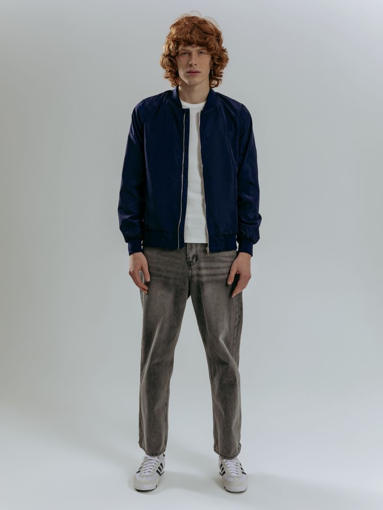 Бомбер Wigton, темно-синий — изображение 10