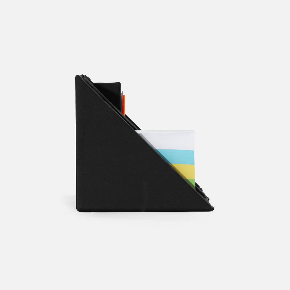 Настольный набор со стикерами Mnemonic ver.2, черный — изображение 4