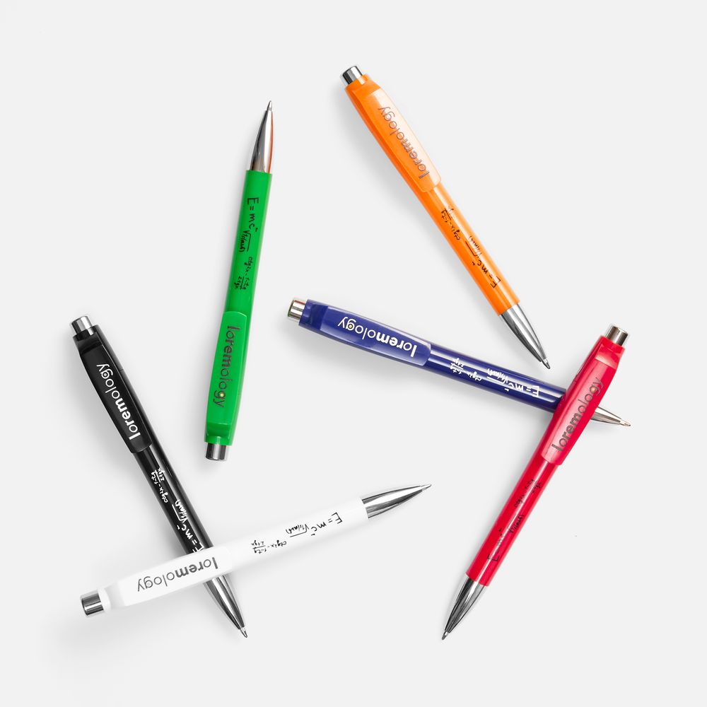 Ручка шариковая Klippa, оранжевая — изображение 6