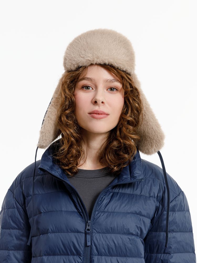 Шапка-ушанка Wasa, темно-синяя — изображение 12