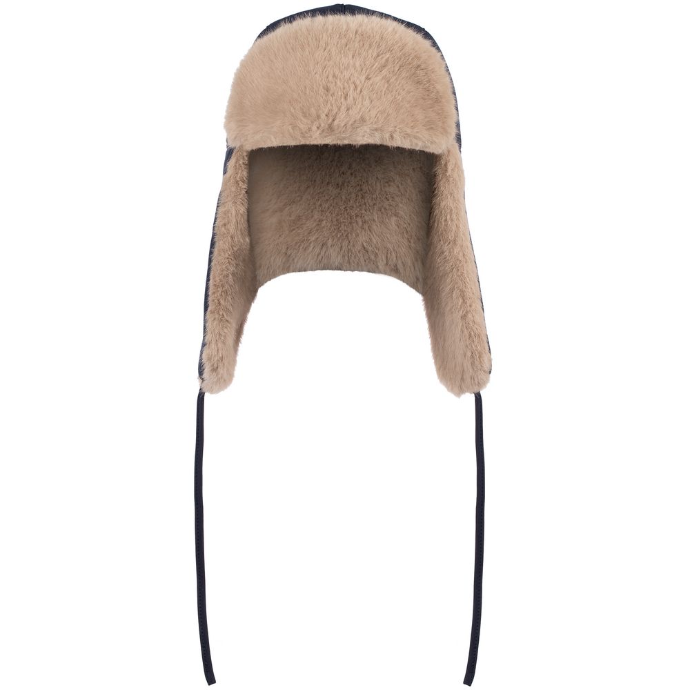 Шапка-ушанка Wasa, темно-синяя — изображение 3