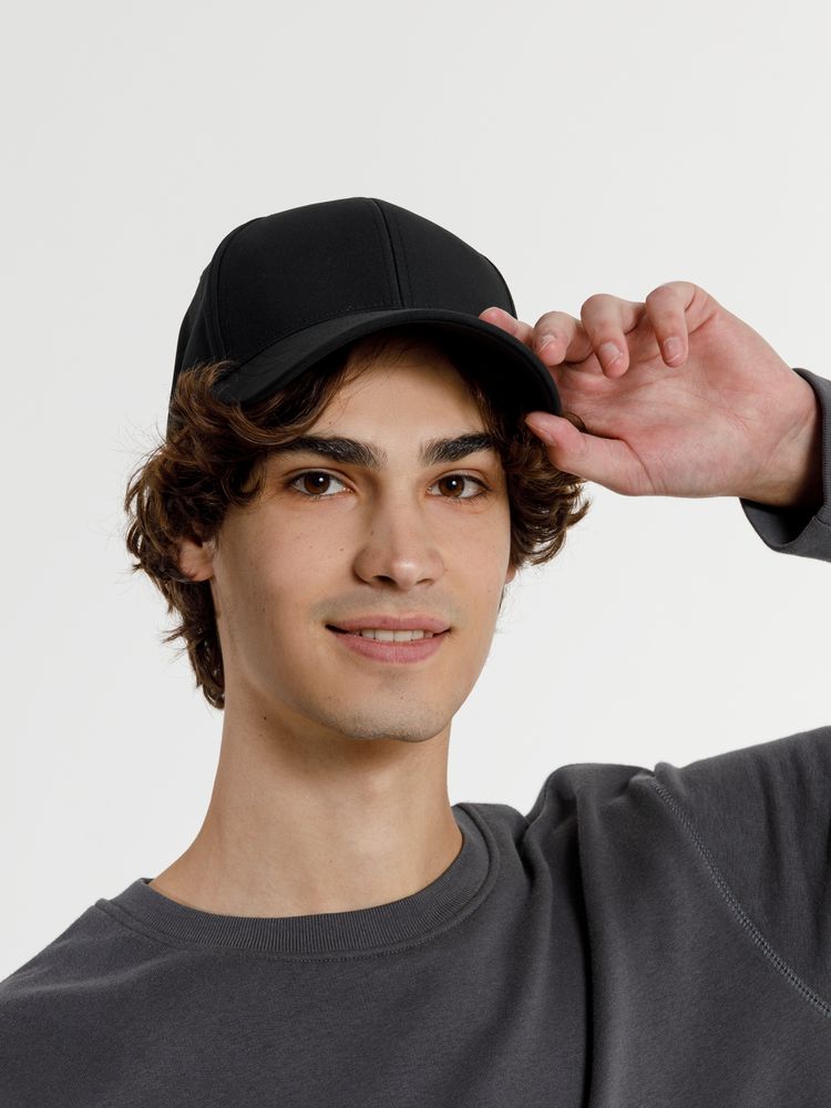 Бейсболка Cityscape, черная — изображение 7