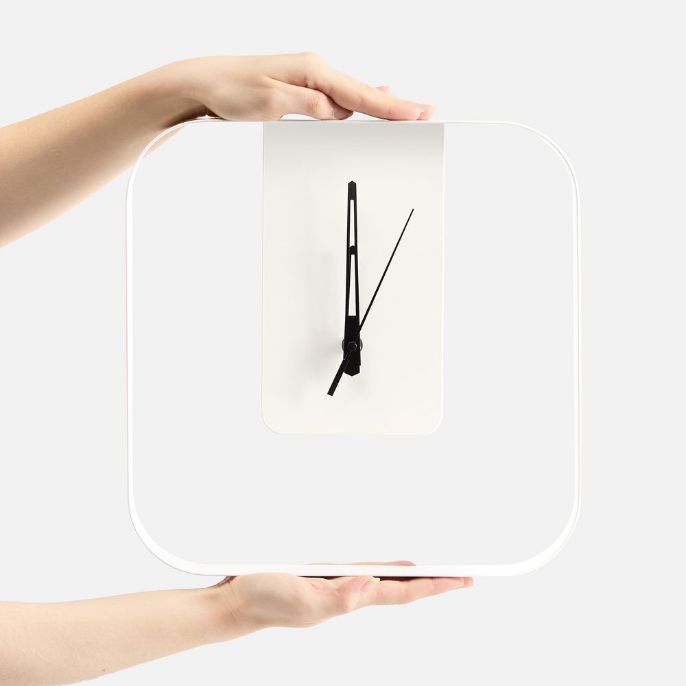 Часы Brevity, белые — изображение 6