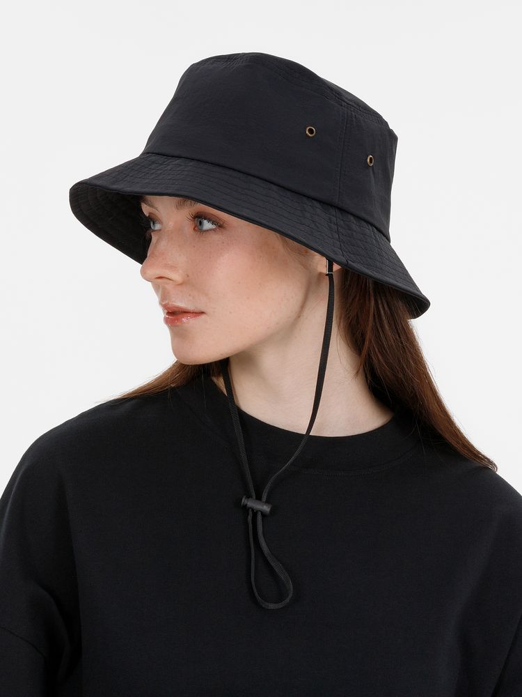 Панама Pana Vista, черная — изображение 8