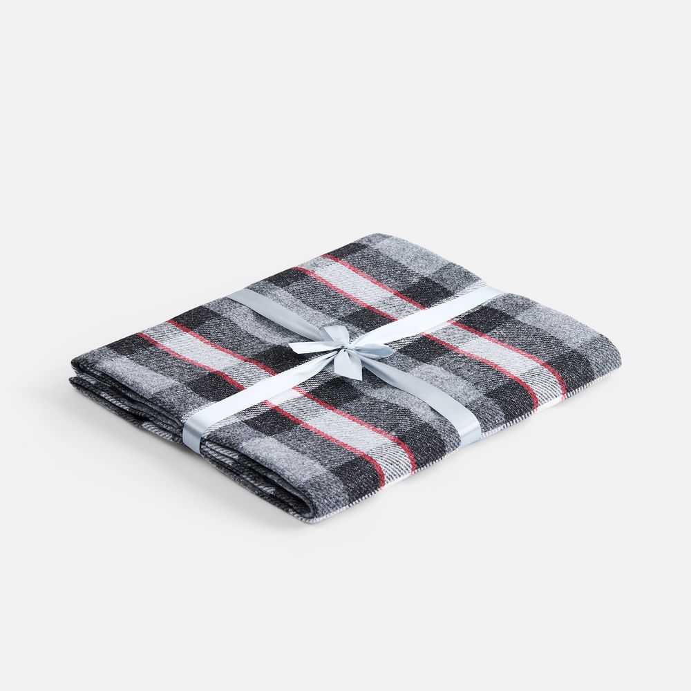 Плед «Валдай», серый — изображение 7