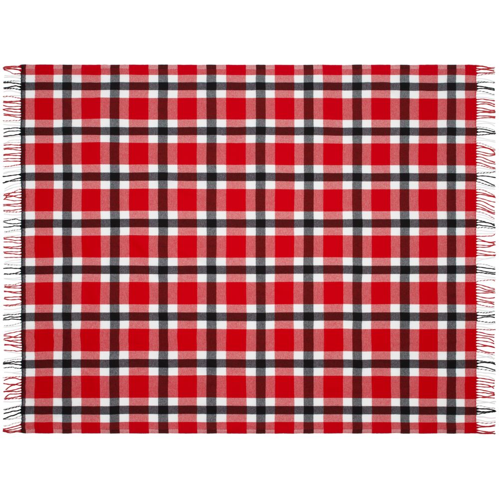 Плед «Валдай», красный — изображение 4