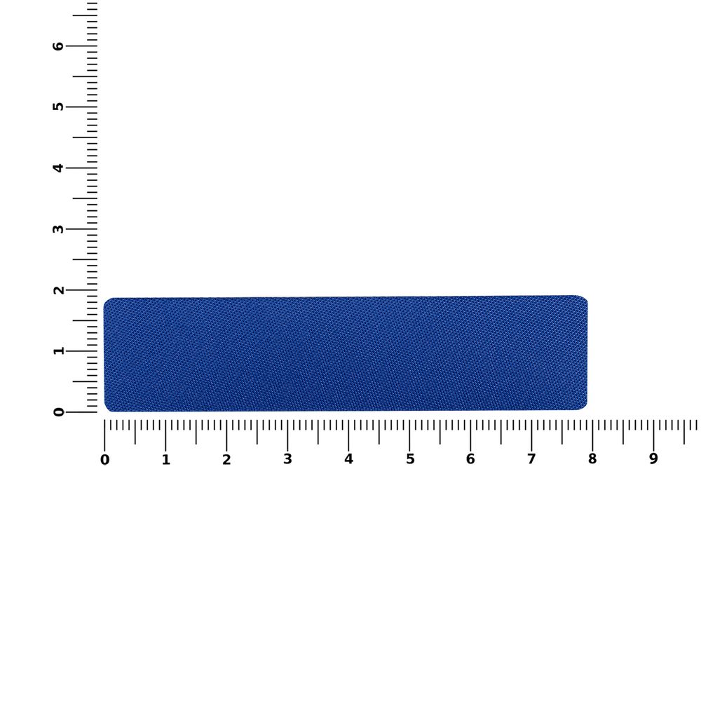 Наклейка тканевая Lunga, S, синяя — изображение 3