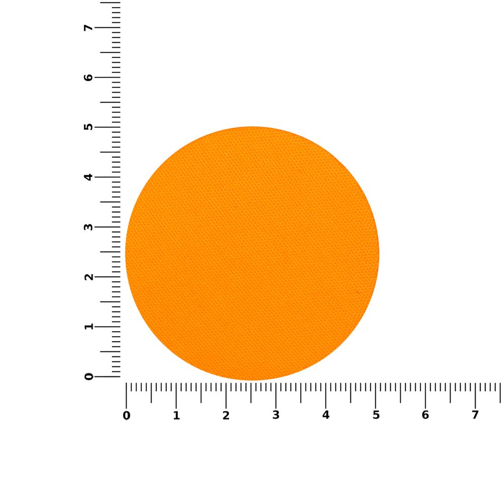 Наклейка тканевая Lunga Round, M, оранжевый неон — изображение 4