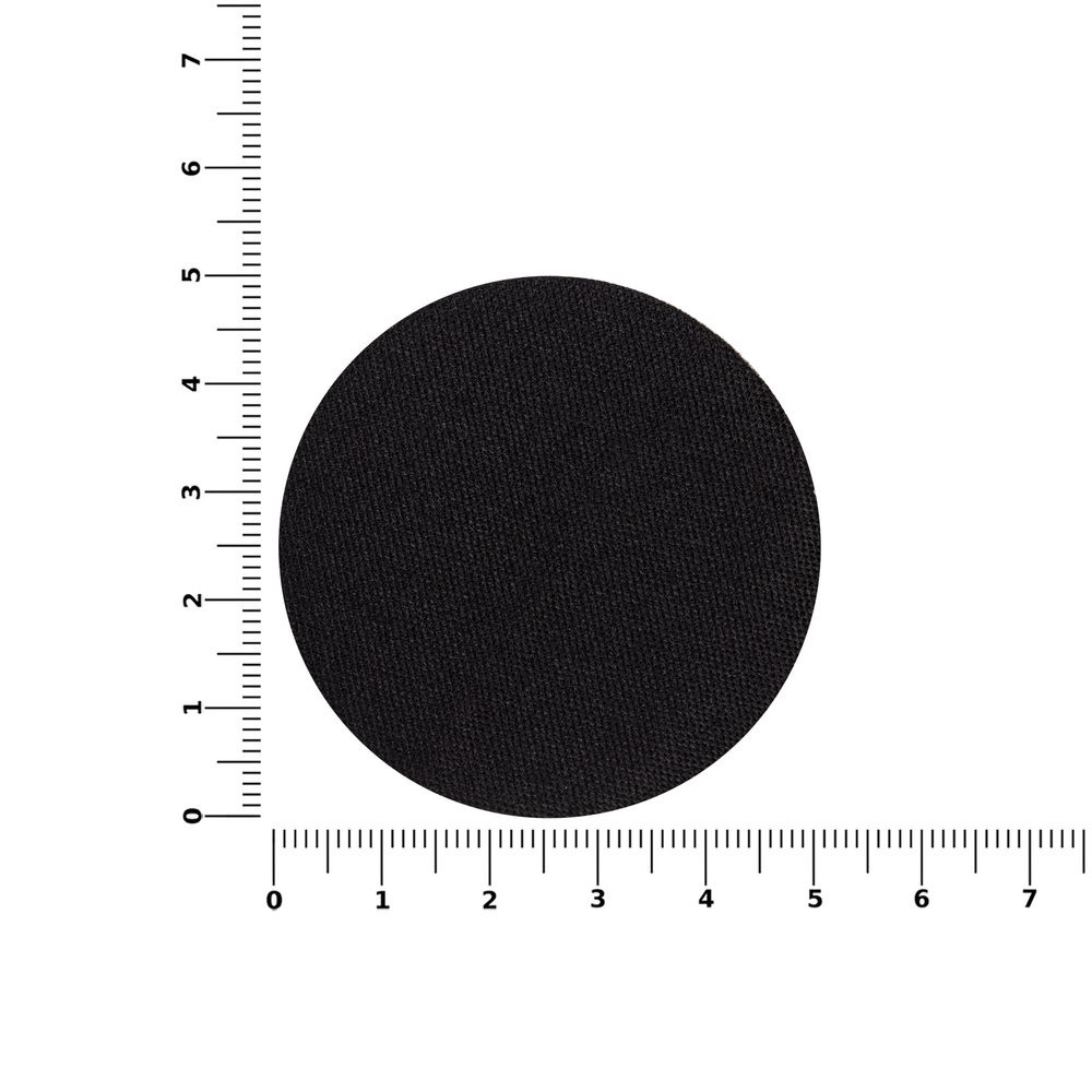 Наклейка тканевая Lunga Round, M, черная — изображение 4